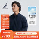 諾帝卡（NAUTICA）【防曬衣】男裝25春夏新款尼龍四面彈防曬薄夾克外套男JO5111 藏青4NV L