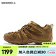 邁樂(lè)（Merrell）戶外登山徒步鞋男款CHAM 8變色龍低幫防滑耐磨減震戰(zhàn)術(shù)靴戶外靴 J099407 淺卡基 44