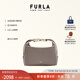 芙拉（FURLA）[秋冬新品]TONIE牛皮迷你女士手提包百搭休閑斜挎包HOBO包流浪包 都市灰色