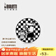 Bialetti比樂蒂 咖啡壺杯墊 簡約咖啡壺墊ins風隔熱墊防滑創(chuàng)意陶瓷杯墊 棋盤格B款 咖啡壺陶瓷壺墊