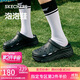 斯凱奇（Skechers）洞洞鞋女士秋季涼拖鞋泡泡鞋厚底增高外穿沙灘鞋踩屎感