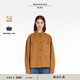 Weekend Max Mara 【臻選惠享】女裝棉質(zhì)工裝夾克外套5046104106 褐色 36