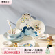 摩登主婦【蠟筆小新聯(lián)名】摩登主婦碗具套裝菜碟家用陶瓷可愛兒童飯碗盤 白日夢(mèng)想家 6英寸三角盤