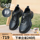 金利來(lái)（goldlion）男鞋夏季新品沖孔涼鞋運(yùn)動(dòng)鞋緩震舒適休閑鞋G559520193AAD黑色41