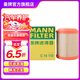 曼牌（MANNFILTER）C14110空氣濾芯格濾清器適用吉普指南者自由客2.02.4