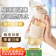 cica吸管杯孕婦產(chǎn)婦專用躺著喝水杯女耐高溫玻璃杯成人帶刻度杯子夏季 （帶重力球）米色 500ml