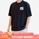 Jordan男子短袖T恤 純棉圓領ESS 百搭貼布logo DZ7314-010黑XL