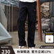 dickies休閑工裝褲男士百搭多口袋寬松傘兵長(cháng)褲直筒褲子 DK0A88OK 黑色 32