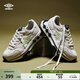 茵寶（Umbro）飛船鞋復(fù)古休閑鞋春季新款男鞋厚底女鞋運動鞋 平菇灰/泡沫薄荷綠 男女同款 36