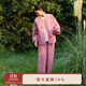 朵朵·可可秋野小兔 不臃腫的棉襖  原創(chuàng  )圖案 冬季居家保暖棉衣 家居服套裝 粉紅 M (160)