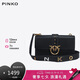 PINKO【品高】女包小號寬肩帶飛鳥(niǎo)包單肩燕子包七夕禮物100057A10J