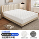 席夢(mèng)思（Simmons）乳膠獨立彈簧硬床墊子家用臥室厚20cm出租房專(zhuān)用1.8x2m軟墊 白騎士:加密精鋼彈簧 20cm厚適中 1800mm*2000mm