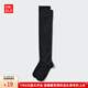 優(yōu)衣庫女裝HEATTECH高筒襪/襪子469715 09 黑色 S /M/23～25 cm