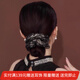 向晚發(fā)圈發(fā)繩氣質(zhì)歐根紗滿(mǎn)鉆大腸發(fā)圈女高級感頭飾后腦勺外出發(fā)飾頭繩