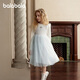 巴拉巴拉童裝兒童連衣裙女童2025秋冬針織網(wǎng)紗裙【商場(chǎng)同款】202425111001