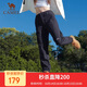 駱駝（CAMEL）軟殼運動(dòng)褲防風(fēng)滑雪褲保暖褲登山褲滑雪服冬季加絨厚款  3863 M