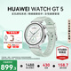 華為（HUAWEI）【國(guó)家補(bǔ)貼15%】WATCH GT 5智能手表運(yùn)動(dòng)玄璣感知血氧心率體溫呼吸監(jiān)測(cè)藍(lán)牙通話(huà)防水男女健康情緒 41mm 湖光青-氟橡膠表帶【送米蘭表帶+貼膜】