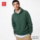 優(yōu)衣庫男裝女裝情侶裝連帽衛衣/長(cháng)袖運動(dòng)衫25秋冬新款479798 54 綠色 L /175/100A