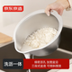 京東京造304不銹鋼淘米籃 加厚多功能瀝水籃洗菜盆洗水果盆洗菜籃廚房家用