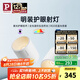 Paulmann P德國柏曼明裝護眼射燈全光譜防眩設計無主燈客廳洗墻小山丘筒燈 白杯【明裝】13W-4000K-40° 雅光白
