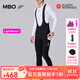 MBO【新色】LightWarm?男子秋冬儲物抓絨背帶騎行長(cháng)褲 雙箭頭T160C 黑色-A款 L