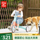Hape兒童平衡車(chē) 二合一滑步車(chē)腳踏三輪車(chē)可折疊靜音 男女孩禮物 多功能平衡車(chē) 1.5-5Y 綠色