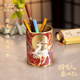 朱炳仁 鹿王獻(xiàn)瑞筆筒書房文具開學(xué)季 學(xué)業(yè)客廳玄關(guān)桌面七夕擺件