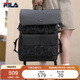 FILA 斐樂(lè )官方【黑武士】男士背包2025時(shí)尚休閑雙肩包書(shū)包大容量電腦