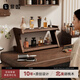 非嘆全實(shí)木桌面置物架辦公室收納架書(shū)架子原創(chuàng  )設計黑胡桃木桌上儲物架 Zeal-黑胡桃木桌上置物架