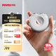 奔騰（POVOS）剃須刀甜甜圈2.0電動便攜T003月光白刮胡刀智能剃胡刀迷你男須刨生日七夕情人節(jié)禮物送男友老公