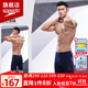 速比濤（Speedo）五分印花防尷尬泳褲男士速干抗氯專(zhuān)業(yè)訓練健身海邊24年新款泳裝 深藍/紅色【腰部抽繩,自由調節】 L (36) 身高180/體重85腰圍/91