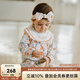 OAK FAMILY女寶寶長(zhǎng)袖翻領(lǐng)連衣裙兒童印花公主裙 花園舞曲 (不含頭飾) 90 cm