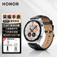 榮耀手表GS4藍(lán)牙通話心率血氧睡眠心臟健康智能監(jiān)測長續(xù)航NFC公交門禁移動支付男女生運(yùn)動時(shí)尚腕表 【銀河穿梭】真皮表帶-送曬圖好禮