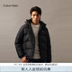 Calvin KleinJeans【防水】秋冬男士ck鴨絨連帽面包服羽絨服外套J326889 BEH-太空黑 L