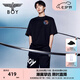BOY LONDON【范丞丞同款】潮牌男女同款春夏涂鴉朋克運動短褲N13901 黑色 XS