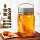 喜碧（Scybe）玻璃密封罐泡酒容器福瑞6斤裝泡酒瓶泡菜壇子腌咸菜食品級玻璃罐