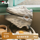 FILA楊冪同款蛋包鞋|斐樂女鞋2025夏季新款板鞋休閑鞋厚底運動鞋女 雪白-SW 37.5