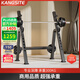康斯特（KANGSITE） 深蹲架家用健身器材臥推杠鈴架套裝臥推凳多功能組合一體架子 深蹲架+60公斤純鐵包膠杠鈴