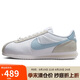 耐克NIKE休閑鞋女子板鞋阿甘鞋CORTEZ運(yùn)動(dòng)鞋DZ2795-100白藍(lán)37.5
