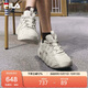 FILA 斐樂(lè)官方可頌鞋面包鞋2025年男鞋厚底休閑老爹鞋
