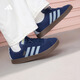 adidas「T頭鞋」VL COURT 2.0復(fù)古休閑板鞋德訓(xùn)鞋阿迪達(dá)斯輕運(yùn)動(dòng) 深藍(lán)/粉藍(lán)/樹(shù)脂黃(推薦女生選小半碼)   42