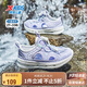 特步（XTEP）兒童童鞋女童小童速干輕便束尾扣沙灘鞋 雪青紫/云峰藍(lán) 31