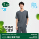 松山棉店商場同款小薄荷羅紋男士家居服套裝短袖套裝睡衣透氣舒適 短袖短褲-男士-氣質(zhì)灰 XL （男士180）