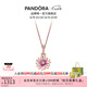 潘多拉（PANDORA）浪漫雛菊項(xiàng)鏈套裝玫瑰金色女花朵設(shè)計(jì)感小眾七夕情人節(jié)禮物送女友 浪漫雛菊