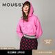 moussy 新品迪士尼合作款粉嫩米奇連帽衛(wèi)衣010HSQ90-0260 090粉紅色 均碼