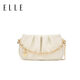 ELLE女包新款云朵鏈條包手提包時(shí)尚百搭單肩斜挎包生日禮物25205 光學(xué)白