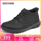 斯凱奇（Skechers）男靴2025新款秋冬季中幫靴增高軟底馬丁靴工裝休閑鞋205514