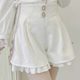 ROJITA側綁帶蕾絲短褲(1514177現貨) 白色