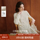 茵曼（INMAN）打底衫女士長(zhǎng)袖T恤圓領(lǐng)洋氣內(nèi)搭白色上衣 珍珠白 S
