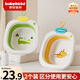 世紀寶貝（babyhood）嬰兒洗臉盆 兒童新生兒洗屁股洗腳盆寶寶專(zhuān)用可折疊小盆 兩個(gè)裝